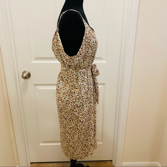 Floral Cami Dress w/ Wrap Belt - Picture 3 of 9